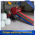 automatic corn silage round packing baler machine